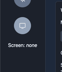 Pick a screen